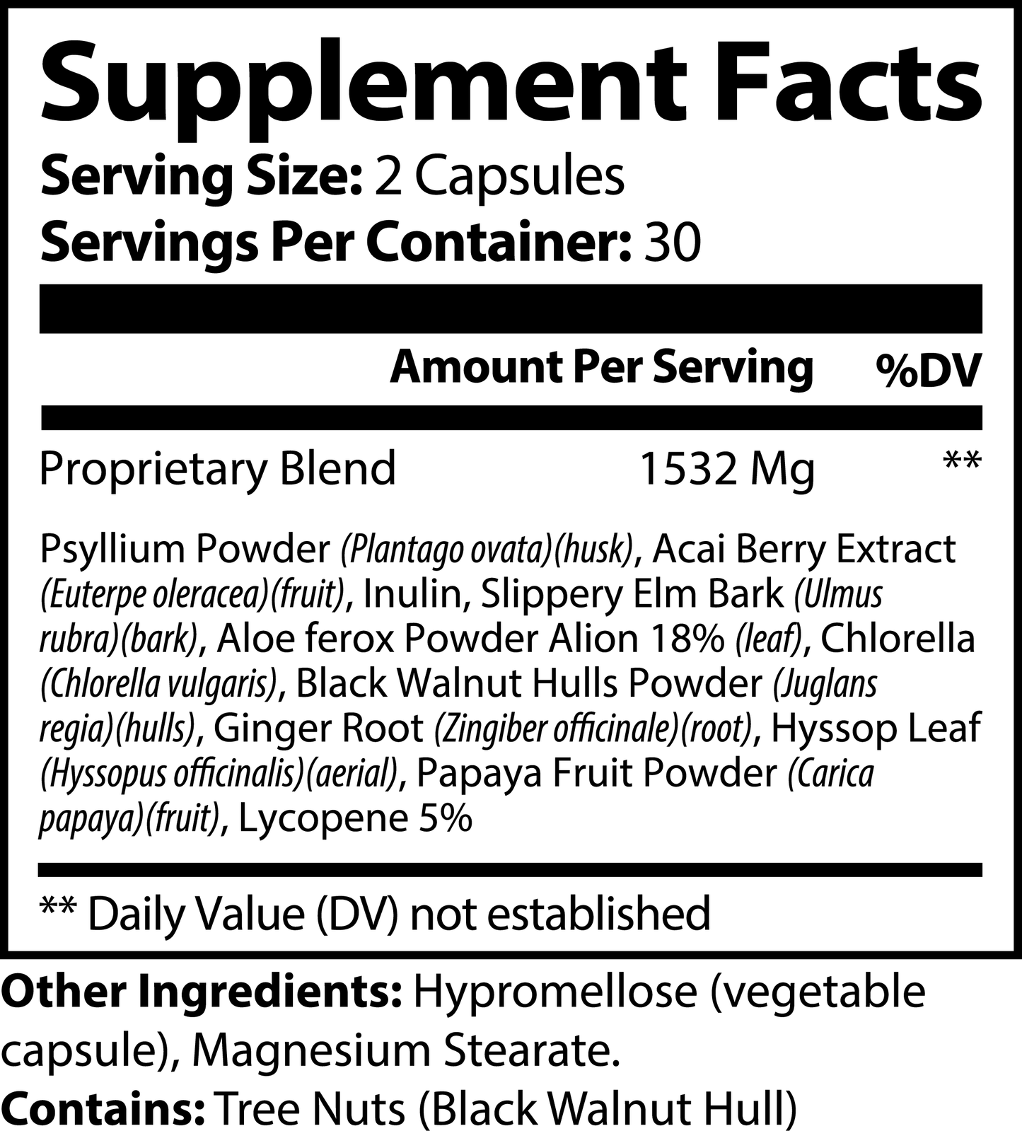 Burke's Berserkers Get Purified Max Detox (Acai detox)