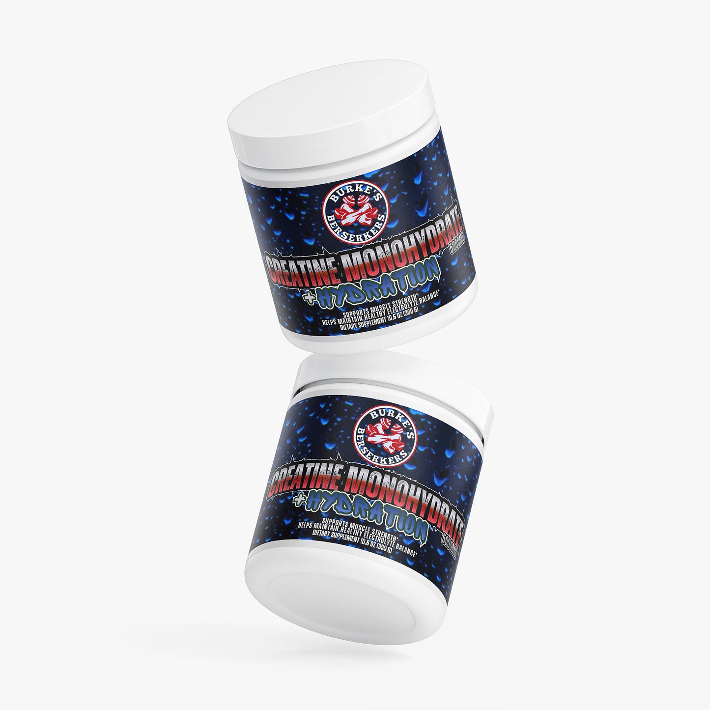Burkes Berserkers Creatine Monohydrate + Hydration Powder