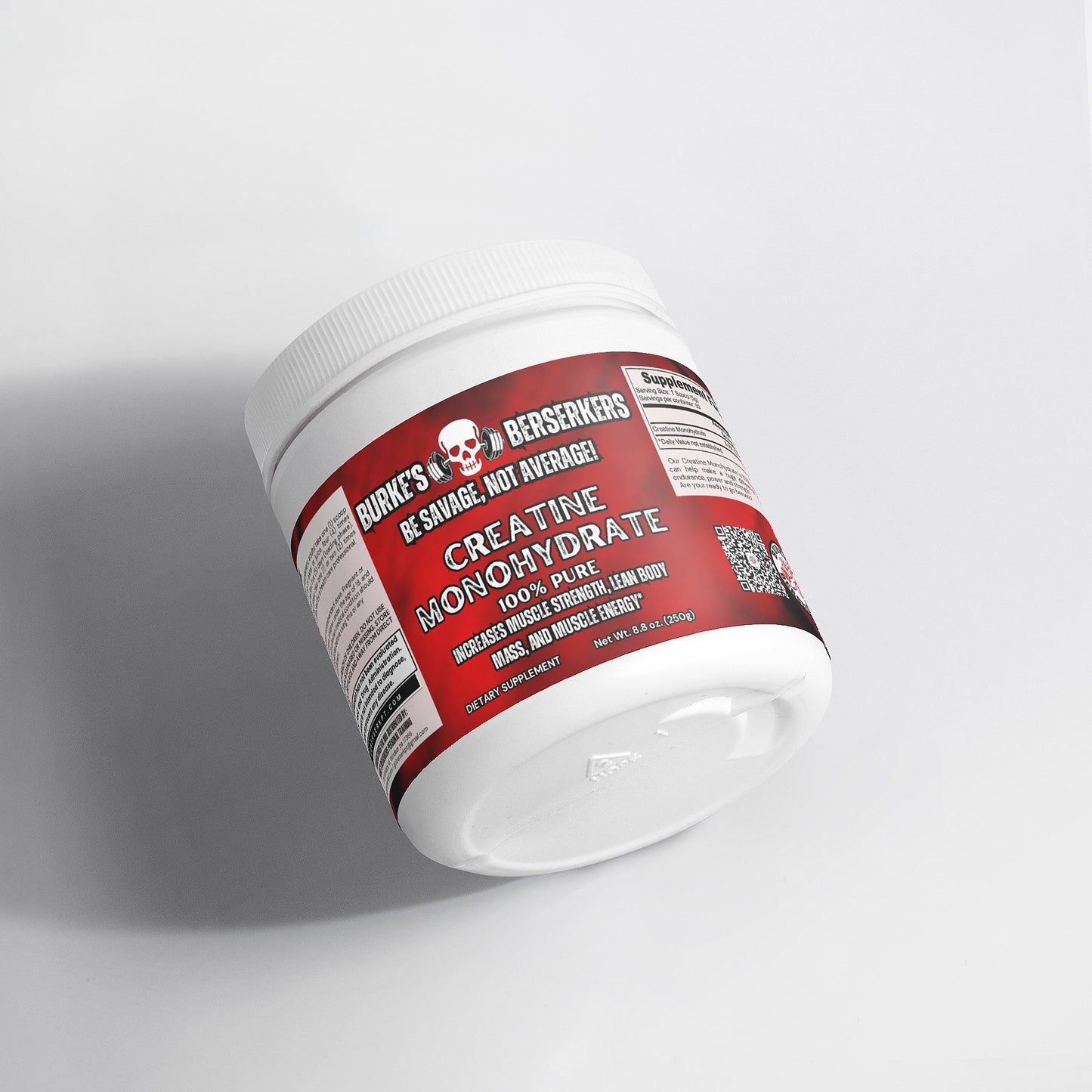 Burke's Berserkers Creatine Monohydrate