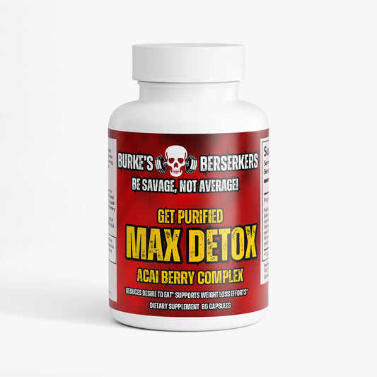 Burke's Berserkers Get Purified Max Detox (Acai detox)