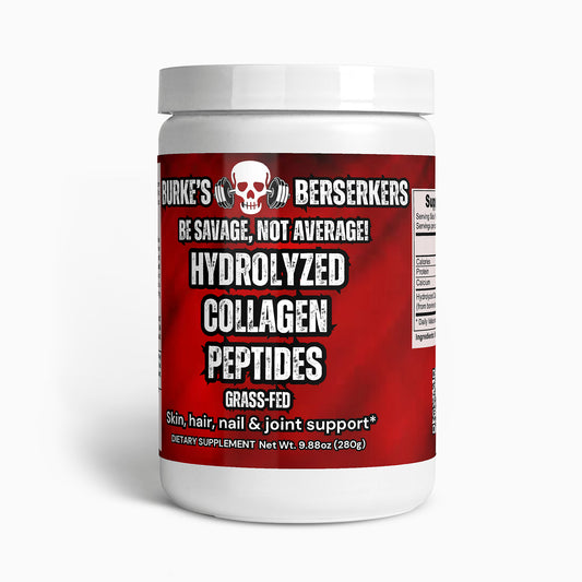 Burke's Berserkers Grass-Fed Hydrolyzed Collagen Peptides