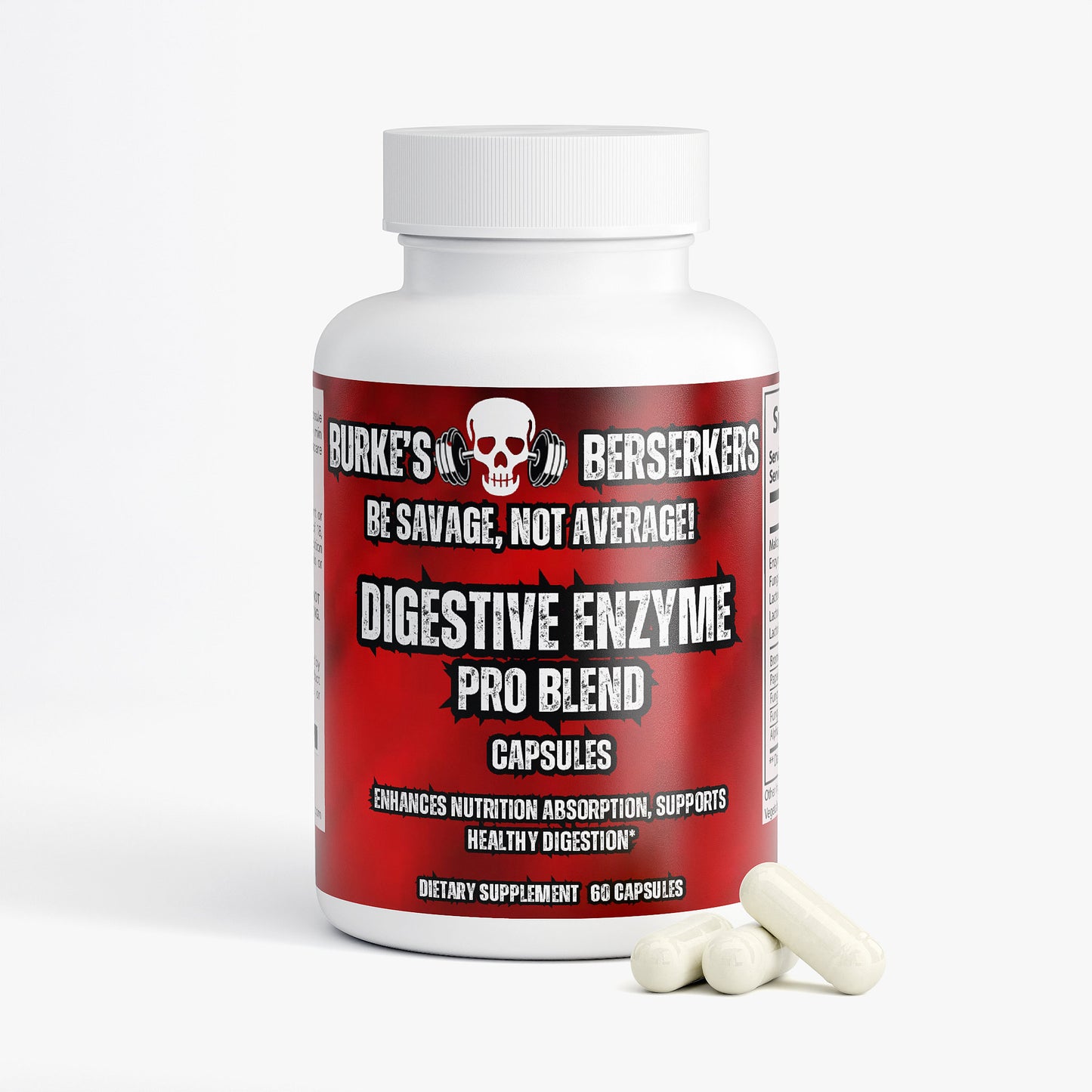 Burke's Berserkers Digestive Enzyme Pro Blend