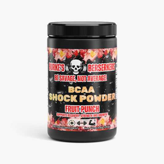 Burke's Berserkers BCAA Shock Powder (Fruit Punch)