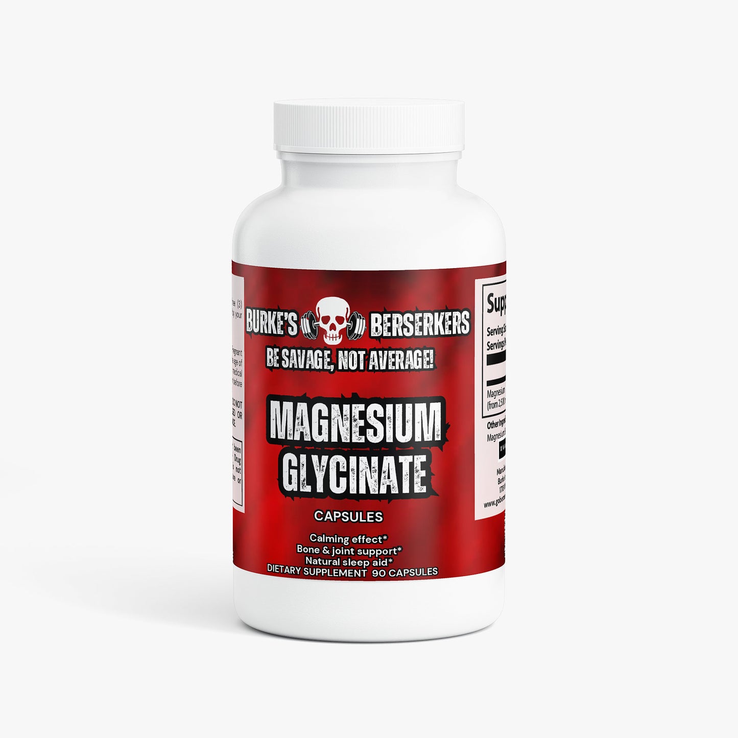 Burke's Berserkers Magnesium Glycinate