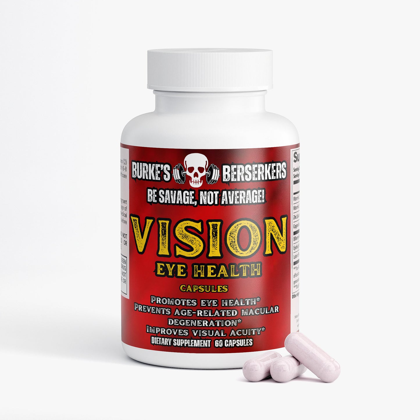 Burke's Berserkers Vision Eye health