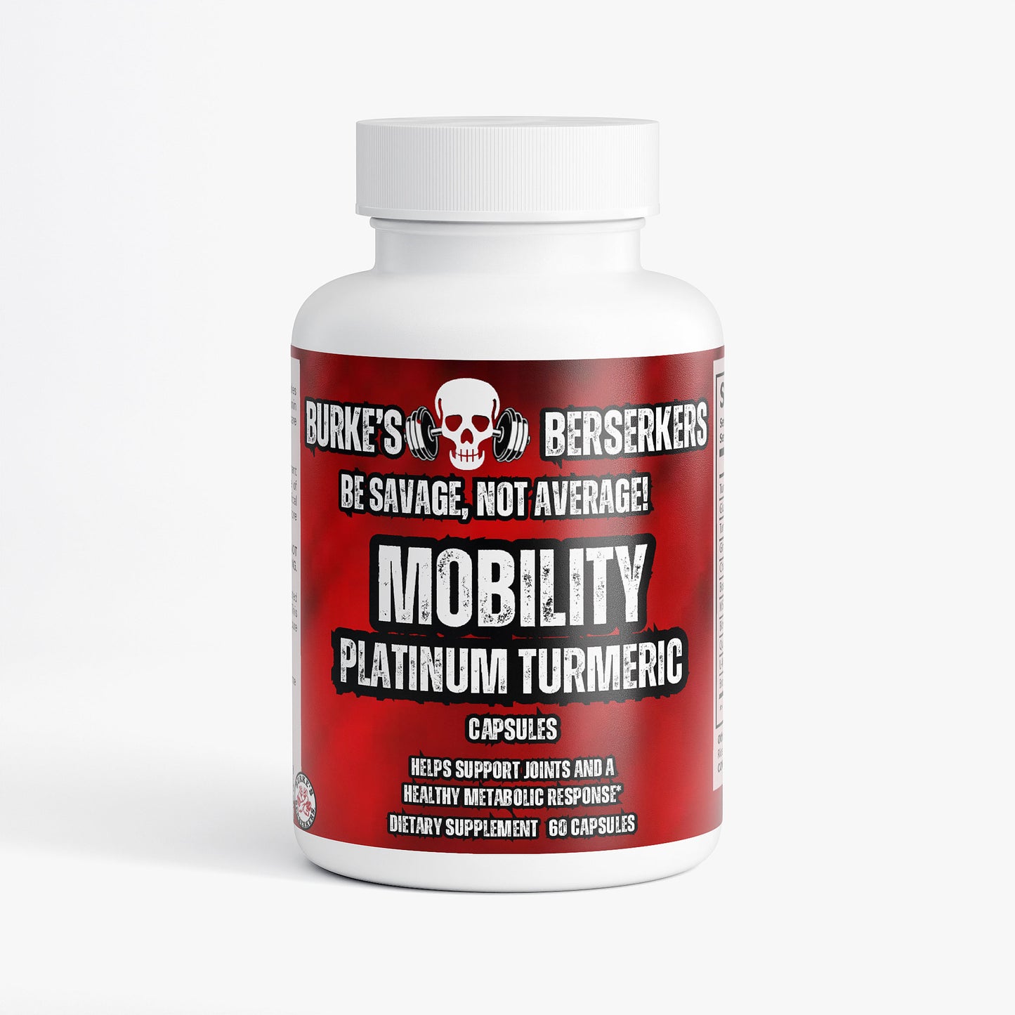 Burke's Berserkers Mobility Platinum Turmeric