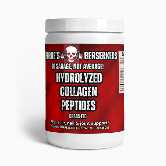 Burke's Berserkers Grass-Fed Hydrolyzed Collagen Peptides