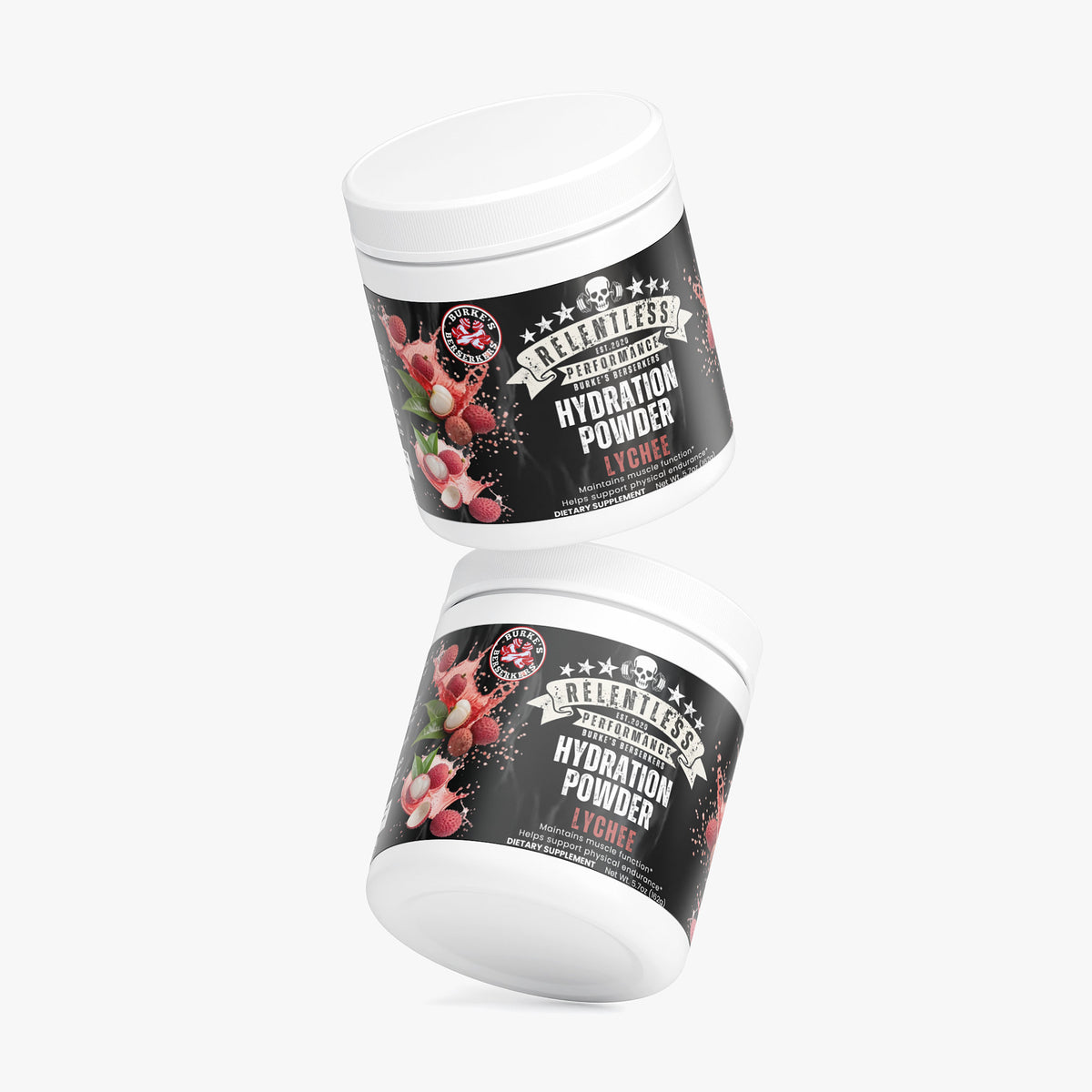 Burke's Berserkers Relentless Performance Hydration Powder (Lychee)