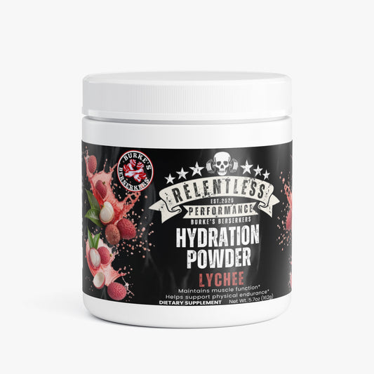 Burke's Berserkers Relentless Performance Hydration Powder (Lychee)