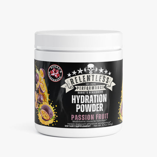 Burke's Berserkers Relentless Performance Hydration Powder (Passion Fruit)