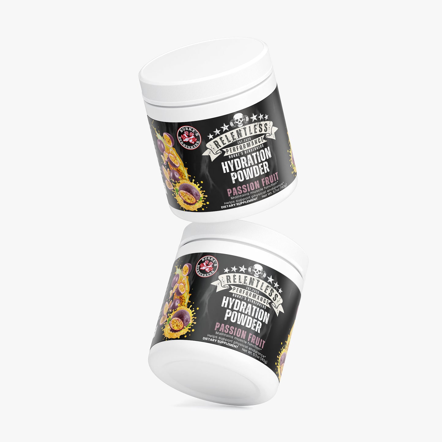 Burke's Berserkers Relentless Performance Hydration Powder (Passion Fruit)
