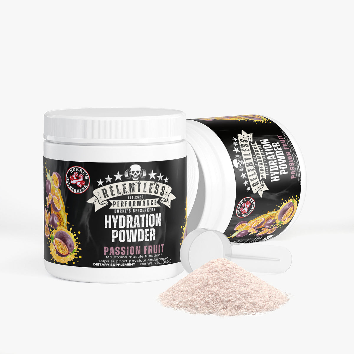 Burke's Berserkers Relentless Performance Hydration Powder (Passion Fruit)