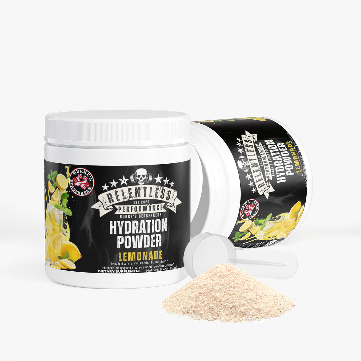 Burke's Berserkers Relentless Performance Hydration Powder (Lemonade)