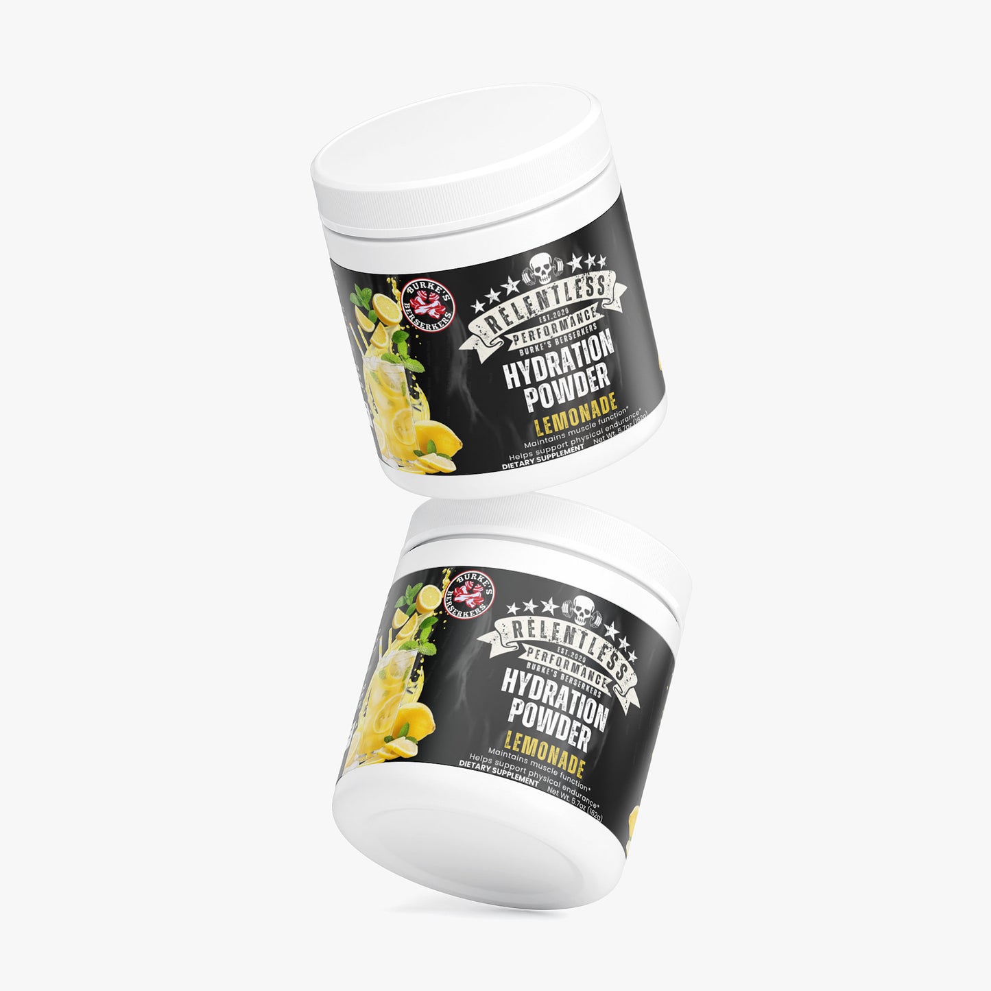 Burke's Berserkers Relentless Performance Hydration Powder (Lemonade)