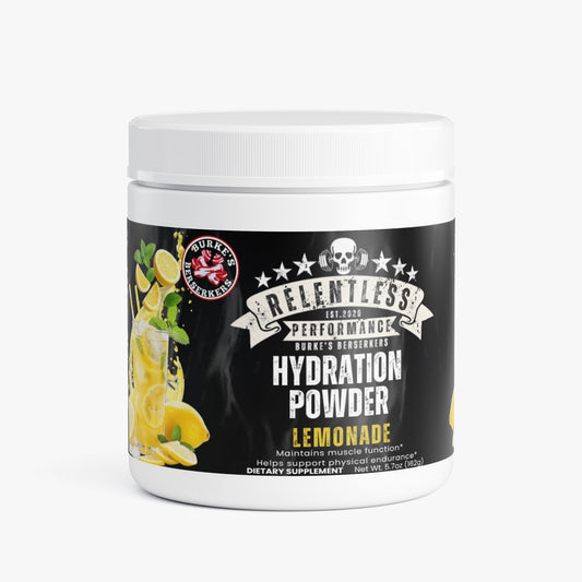 Burke's Berserkers Relentless Performance Hydration Powder (Lemonade)