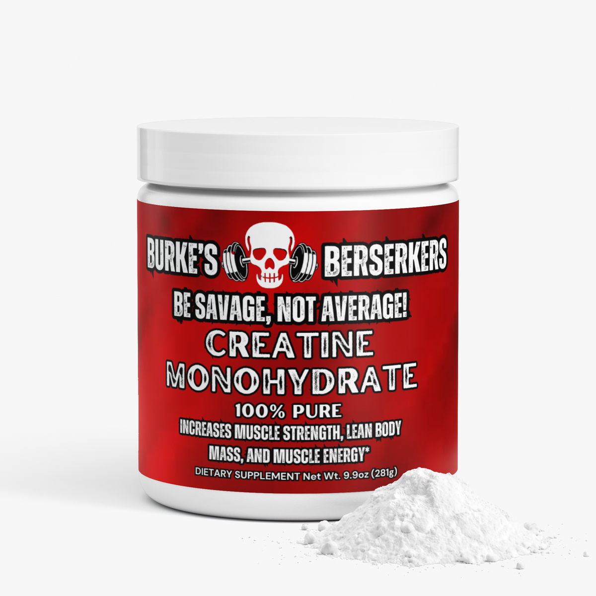 Burke's Berserkers Creatine Monohydrate