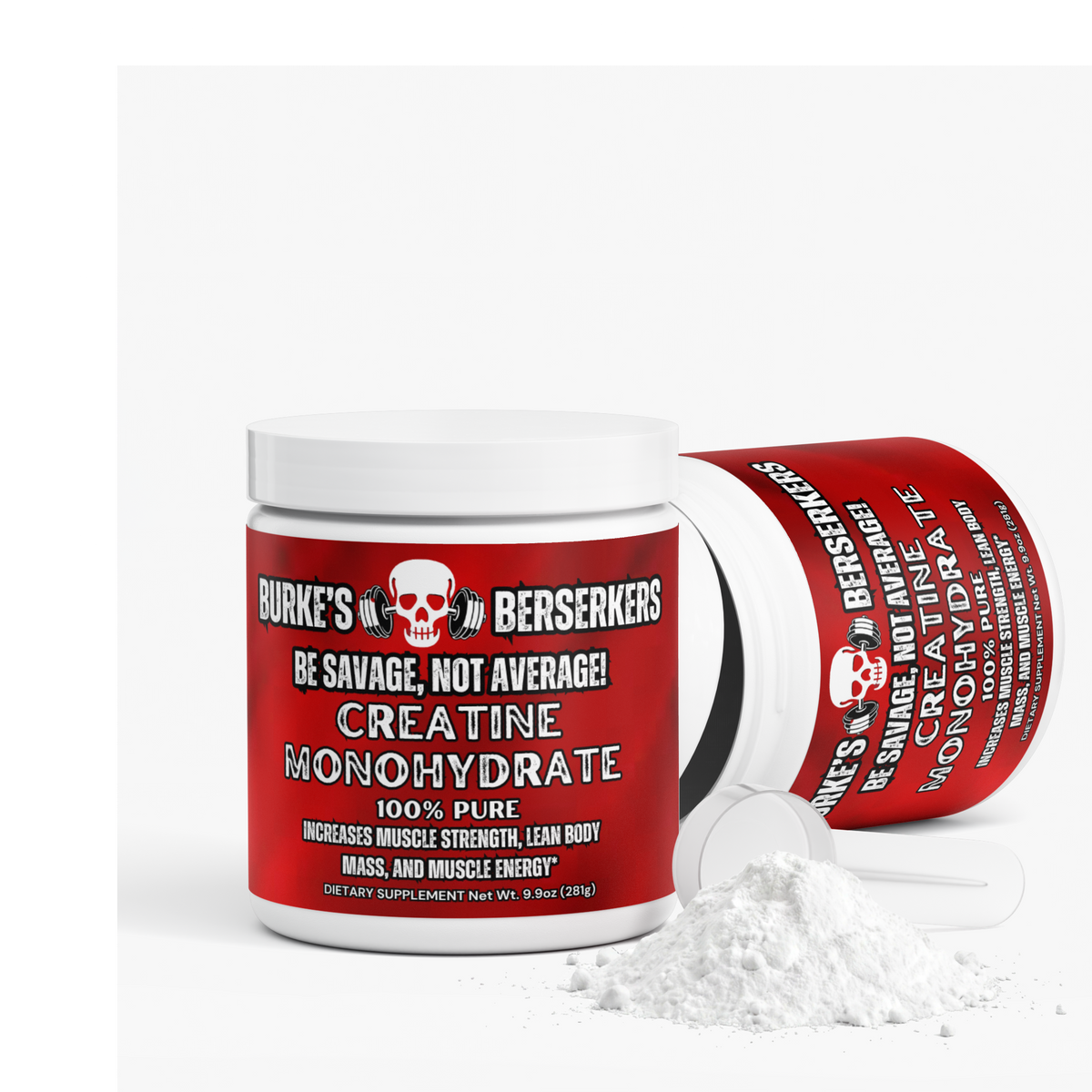 Burke's Berserkers Creatine Monohydrate