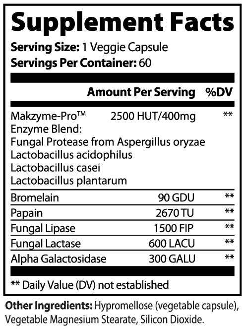 Burke's Berserkers Digestive Enzyme Pro Blend