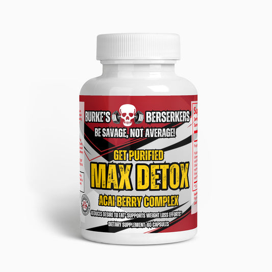 Burke's Berserkers Get Purified Max Detox (Acai detox)