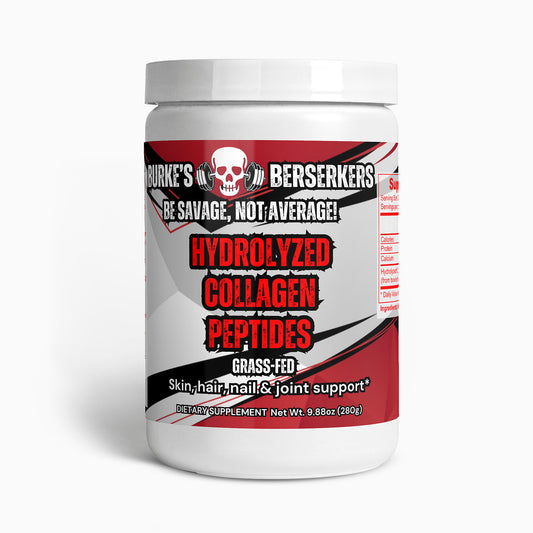 Burke's Berserkers Grass-Fed Hydrolyzed Collagen Peptides